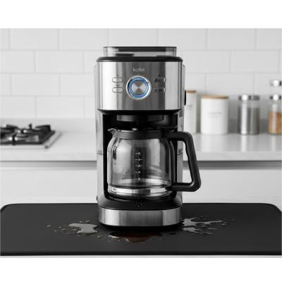 Kahve Makinesi Altlığı Su Emici Kaymaz Taban Tezgah Koruyucu Kurulama Matı