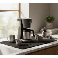 Kahve Makinesi Altlığı Su Emici Kaymaz Taban Tezgah Koruyucu Kurulama Matı