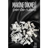 Makine Dikmeli Perde Düğmesi Perde Ruleti Perde Düğmesi 28 Adet